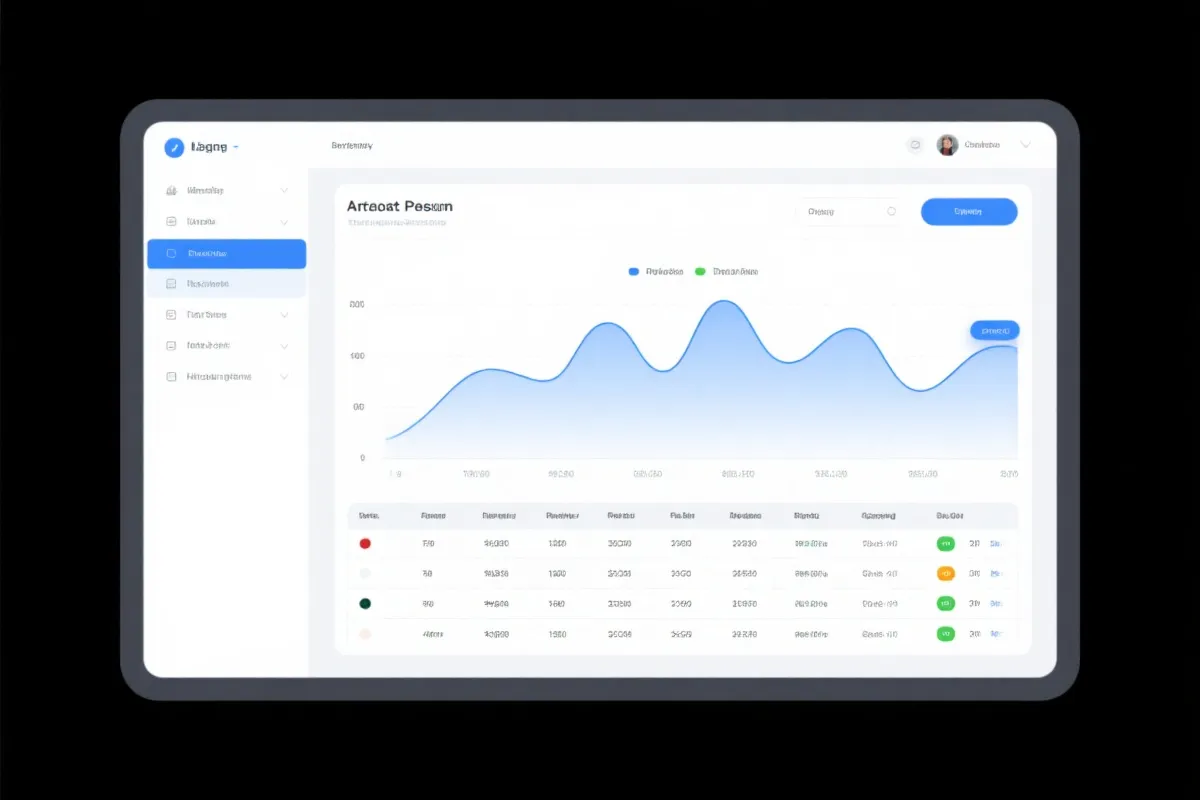 开奖与走势图界面示意图